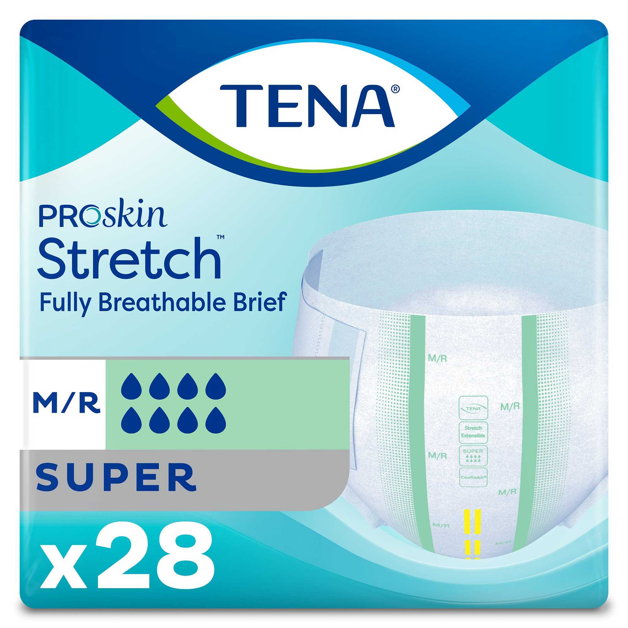 TENA ProSkin Stretch Super Incontinence Brief