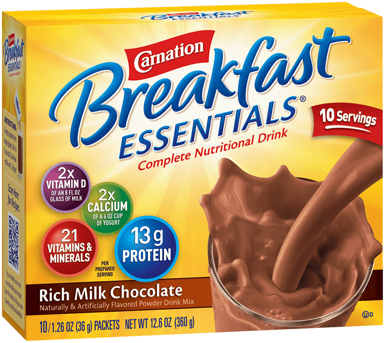 Carnation Breakfast Essentials Powder Packets