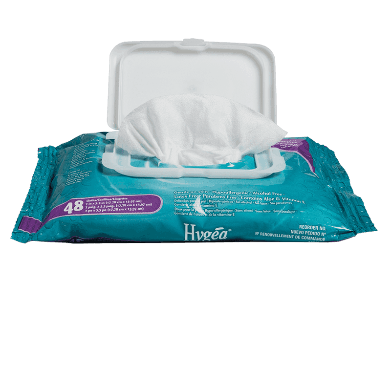 Hygea Flushable Personal Wipes