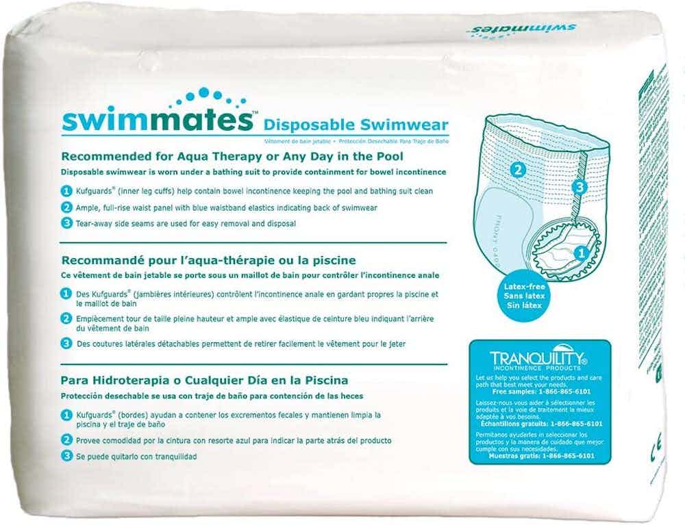 SwimMates Disposable Adult Pull-Up Underwear