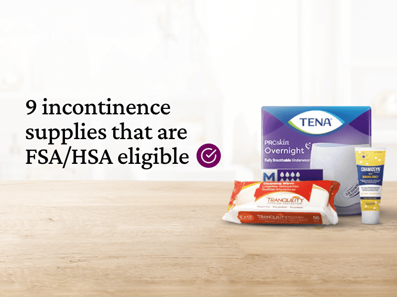 Carewell Buying Guide: 9 FSA/HSA Eligible Incontinence Supplies