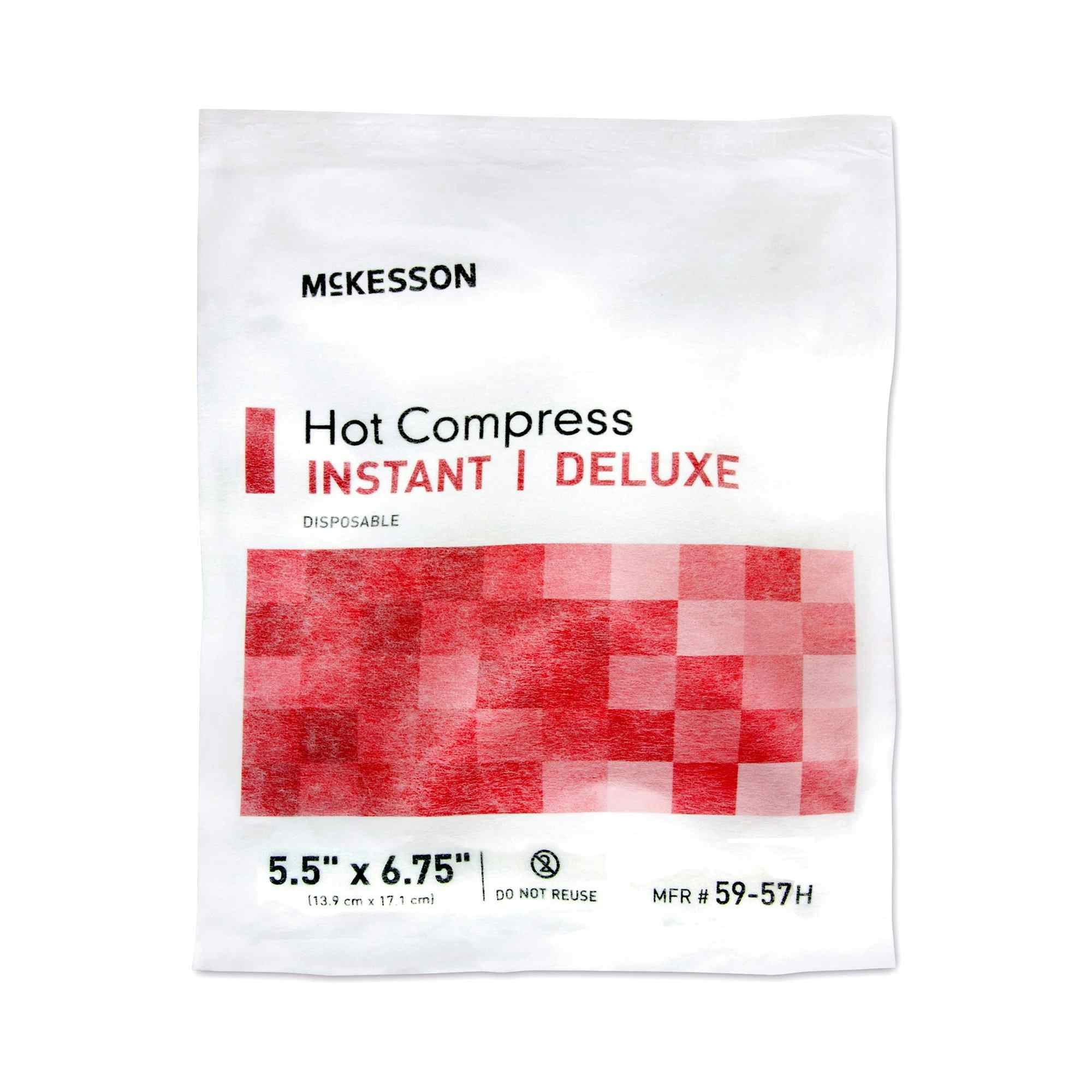 McKesson Instant Hot Compress Deluxe, 59-57H, Small - Case of 24